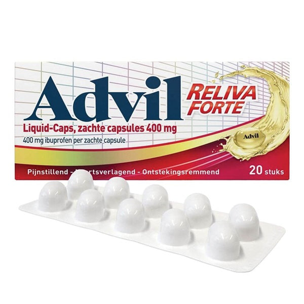 Advil ibuprofen liquid caps