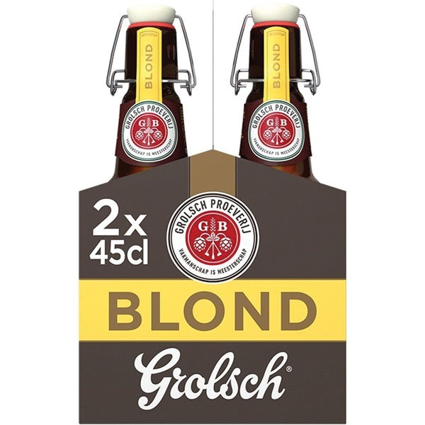 Grolsch bier blond
