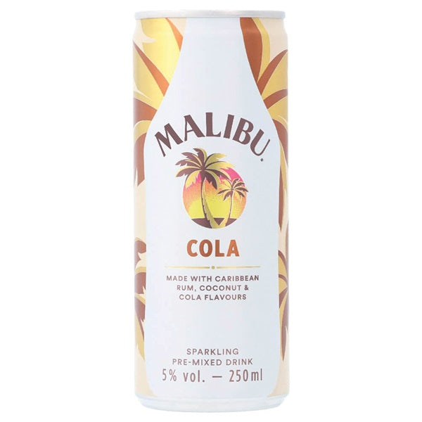 Malibu Malibu Rum Can Cola