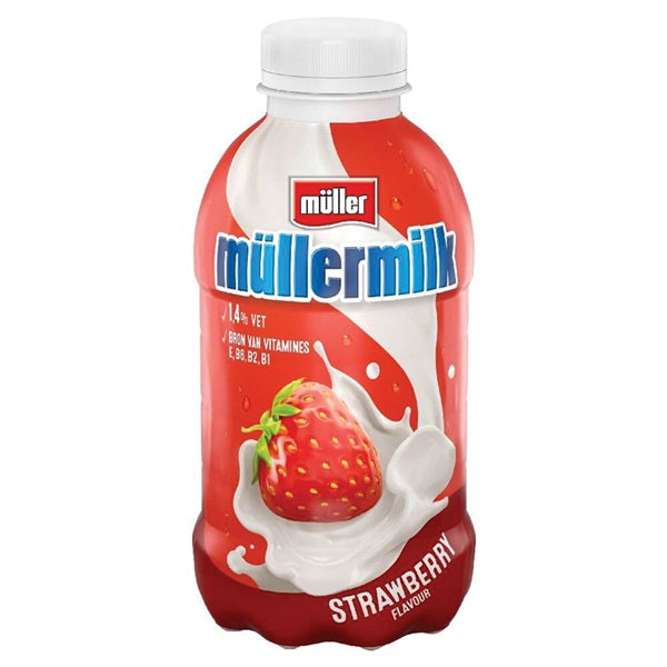 Muller melkdrank aardbei