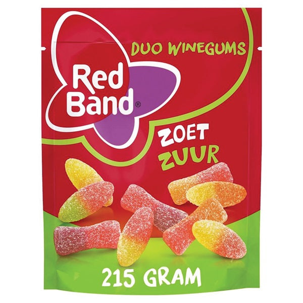 Red Band duo winegums zoet zuur