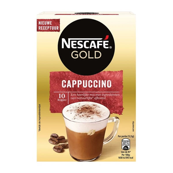 Nescafé instant koffie Cappuccino Unsweetend