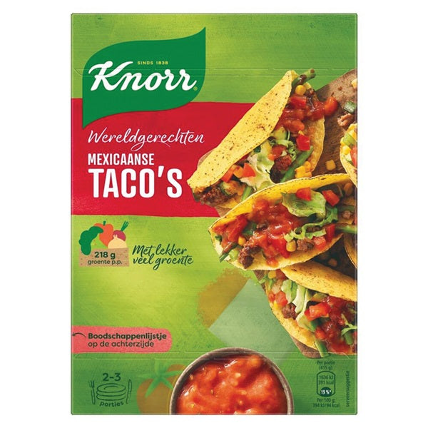 Knorr Wereldgerechten Mexicaanse taco's