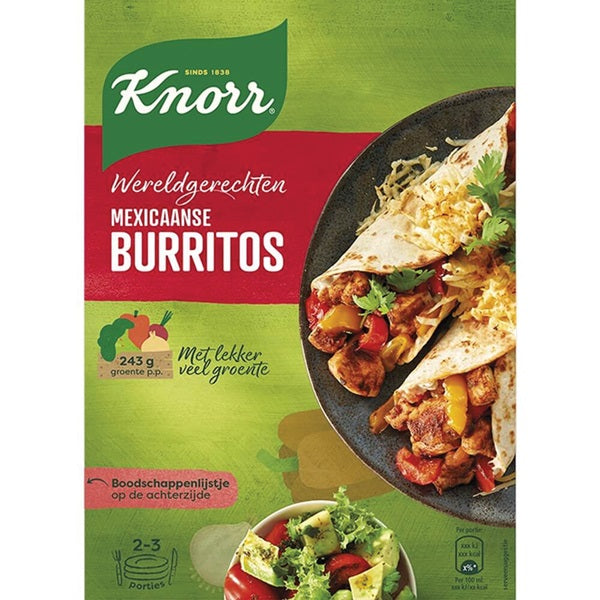 Knorr Wereldgerechten Mexicaanse burrito's