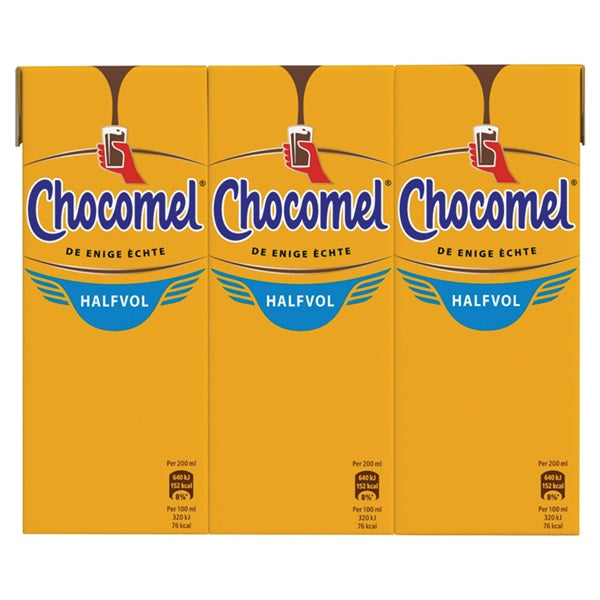 Chocomel Chocolademelk Halfvol mini