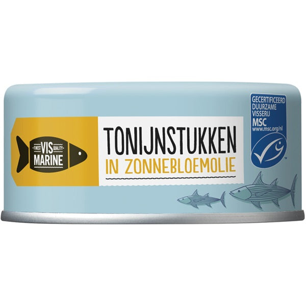 Vis Mari tonijnstukken in zonnebloemolie