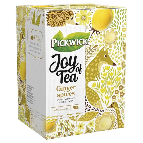 Pickwick joy of tea ginger spices