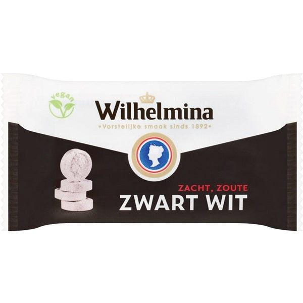 Wilhelmina zwart wit