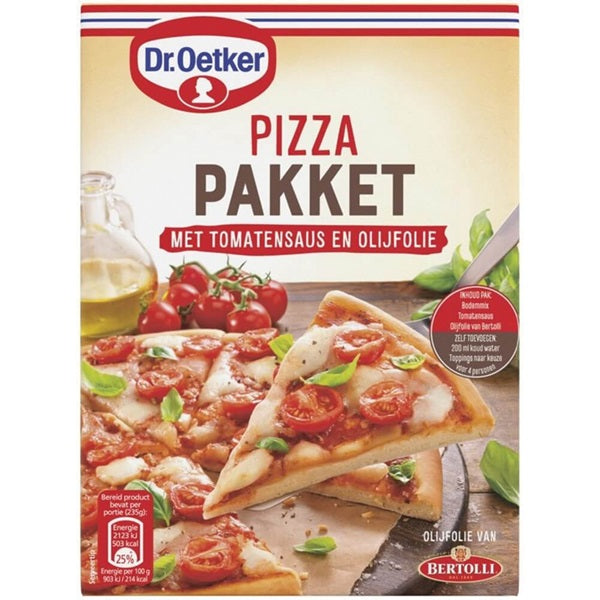 Dr. Oetker pizzapakket