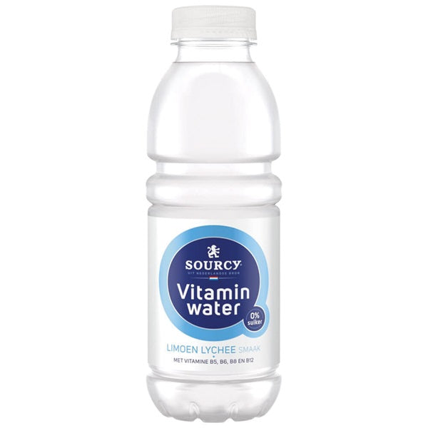 Sourcy vitaminwater limoen-lychee 0%