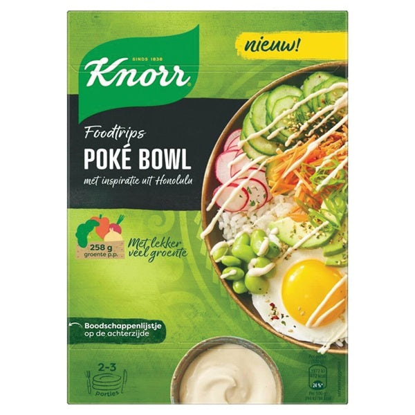 Knorr foodtrips poké bowl