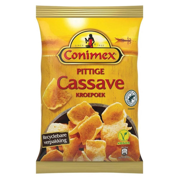Conimex kroepoek pittige cassave