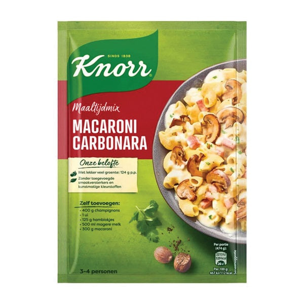 Knorr mix voor macaroni carbonara