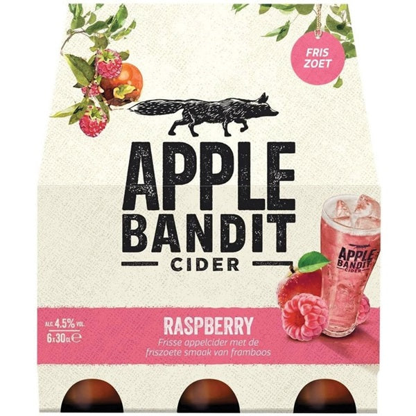 Apple Bandit cider raspberry