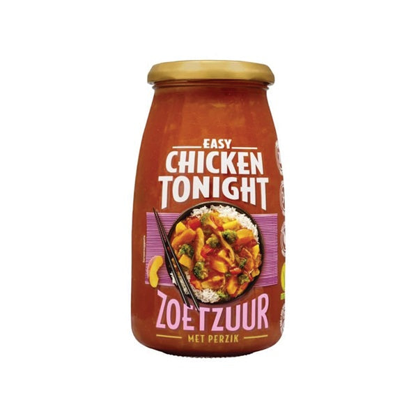 Chicken tonight zoetzuur met perzik