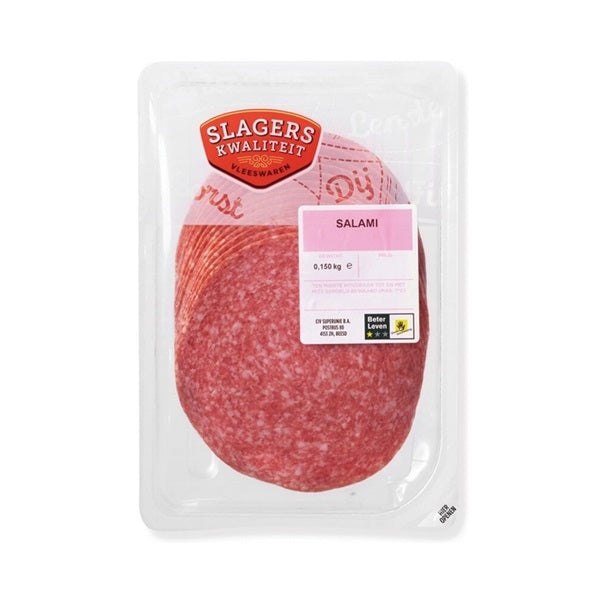 Slagerskwaliteit salami