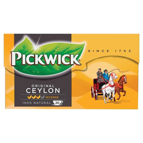 Pickwick zwarte thee ceylon 1-kops