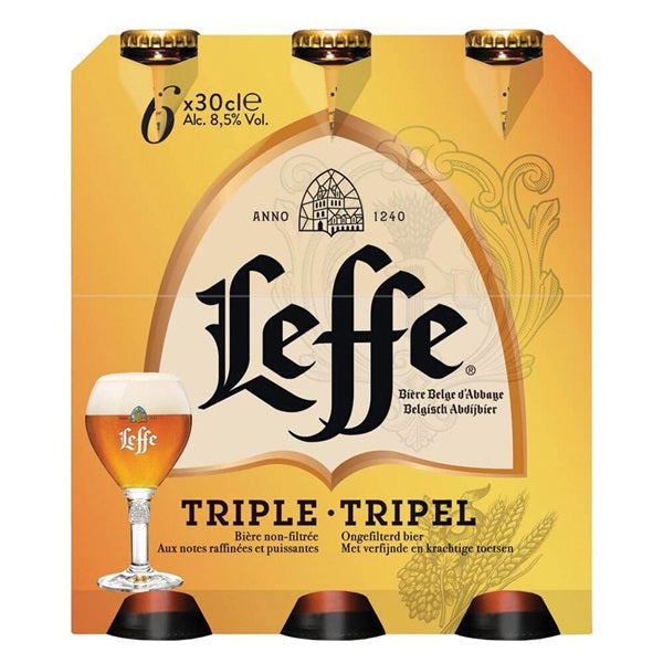 Leffe Tripel Speciaalbier Fles 6X30 Cl