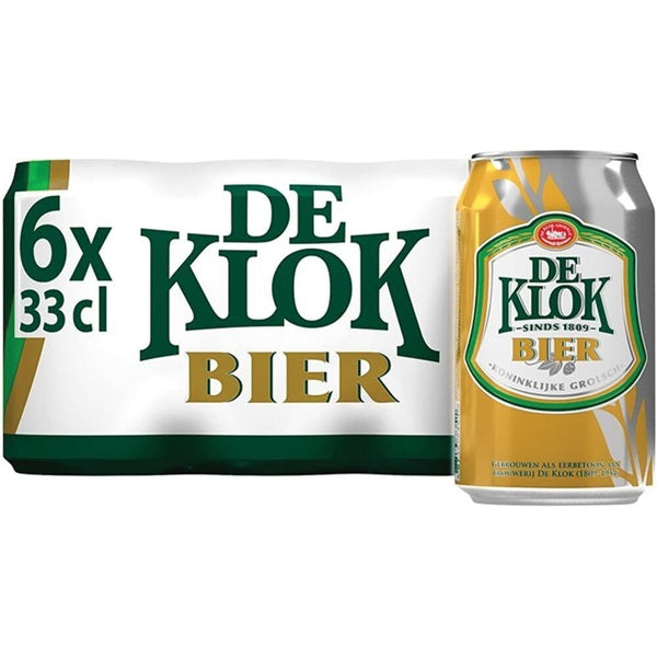 De Klok bier blond multipack