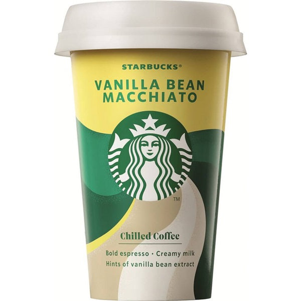 Starbucks chilled classics vanilla bean macchiato