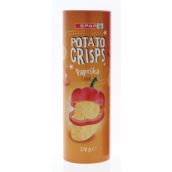 Spar potato crisps paprika