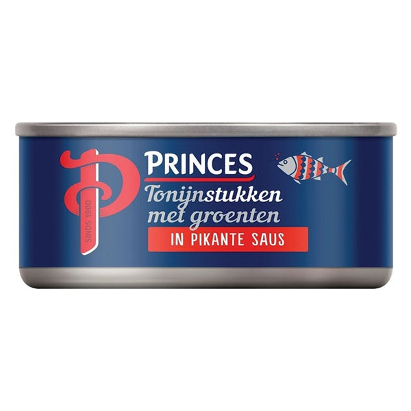 Princes tonijnstukken met groenten