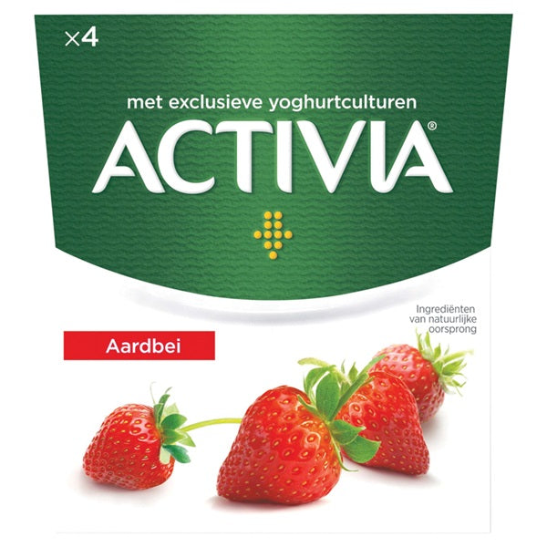 Activia yoghurt aardbei