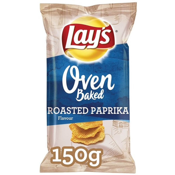 Lay's oven baked chips roasted paprika