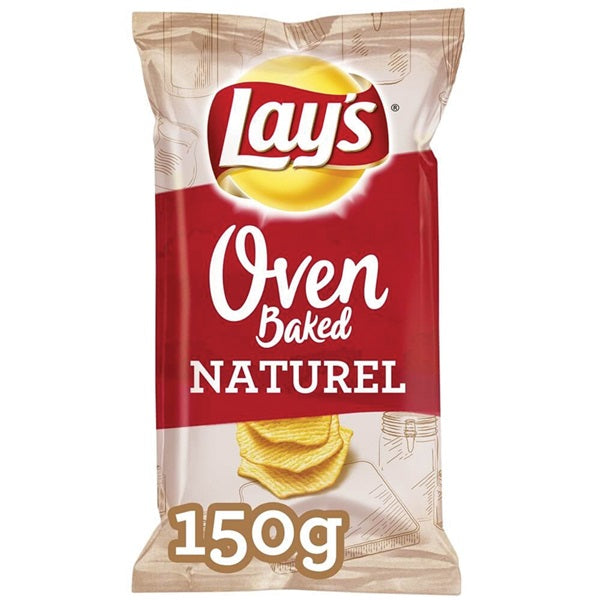 Lay's oven baked chips naturel